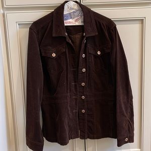 Lightweight unlined corduroy jacket